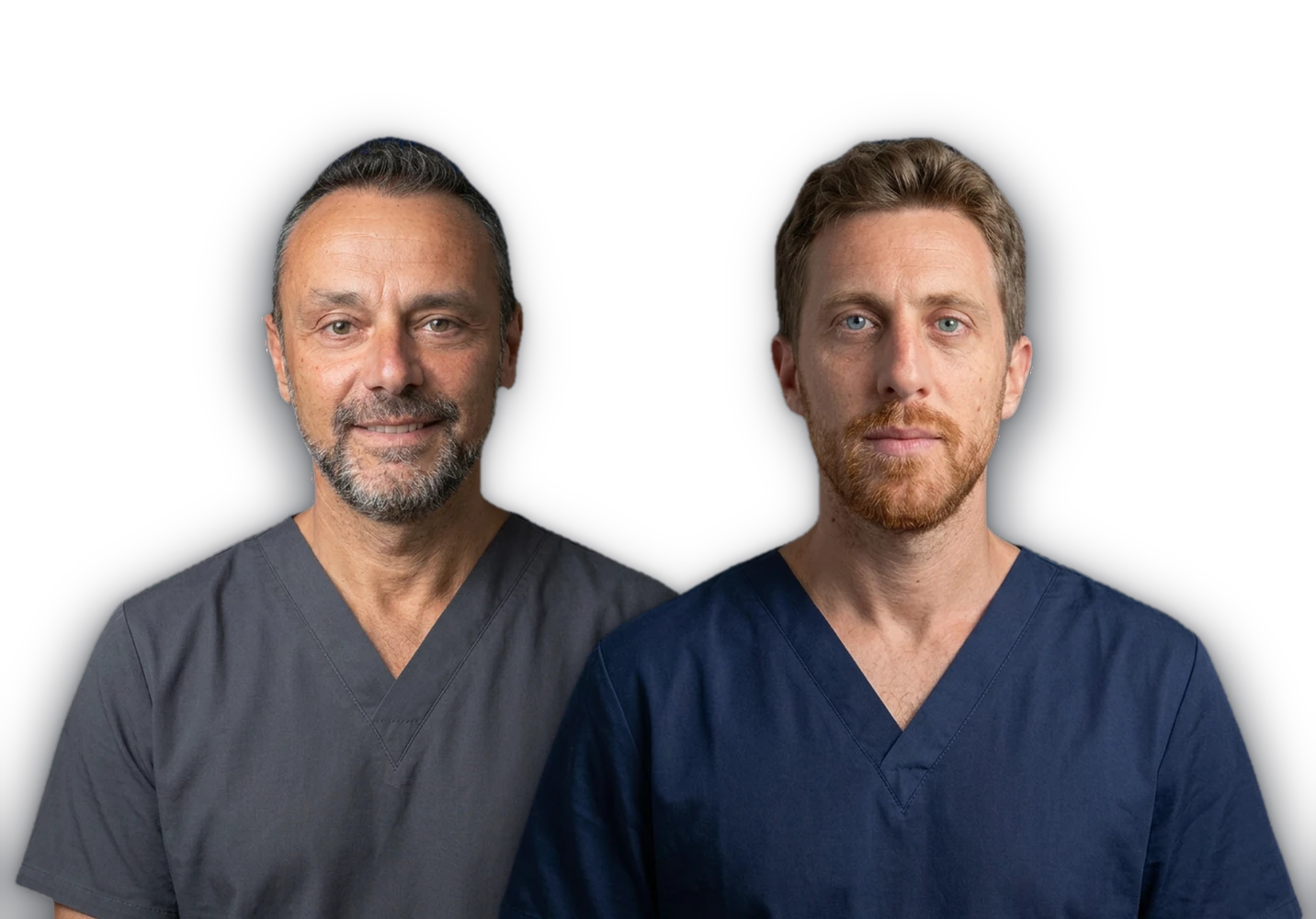 Dott. Luca La Scala e un collega — Studi Dentistici Adamanti