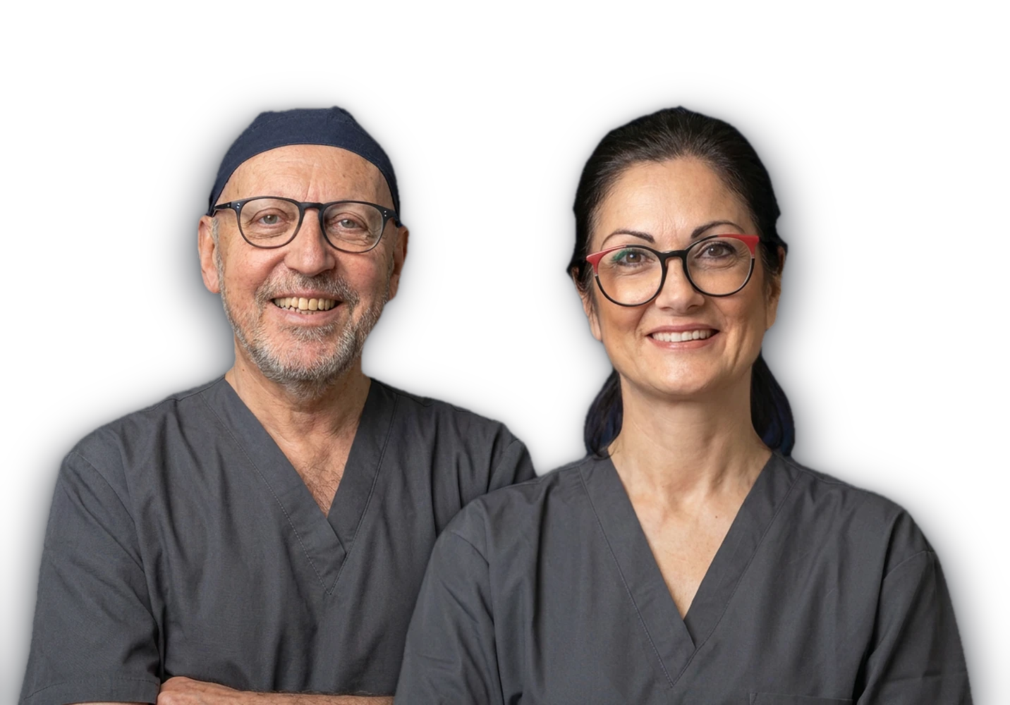 Dott. Marco Spinicci e un collega — Studi Dentistici Adamanti