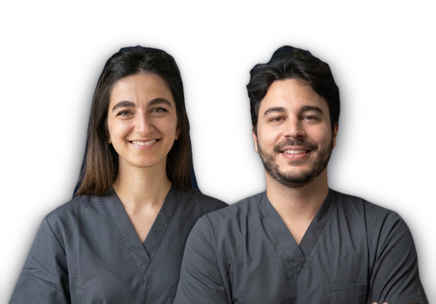 Dott.ssa Irene Bottacci e un collega — Studi Dentistici Adamanti