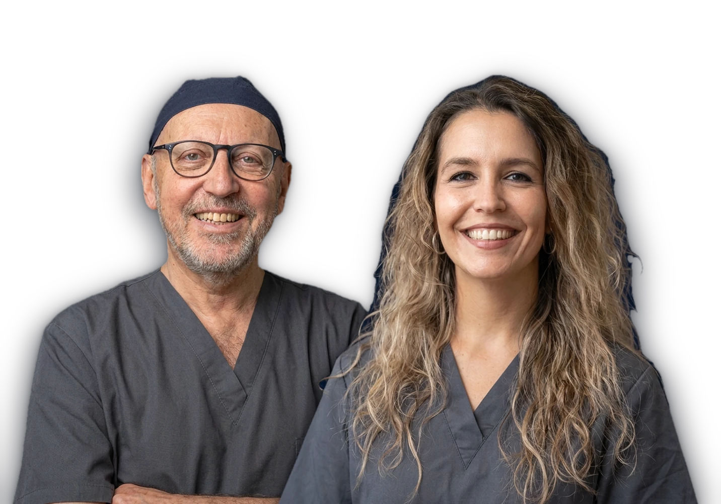 Dott. Marco Spinicci e un collega — Studi Dentistici Adamanti
