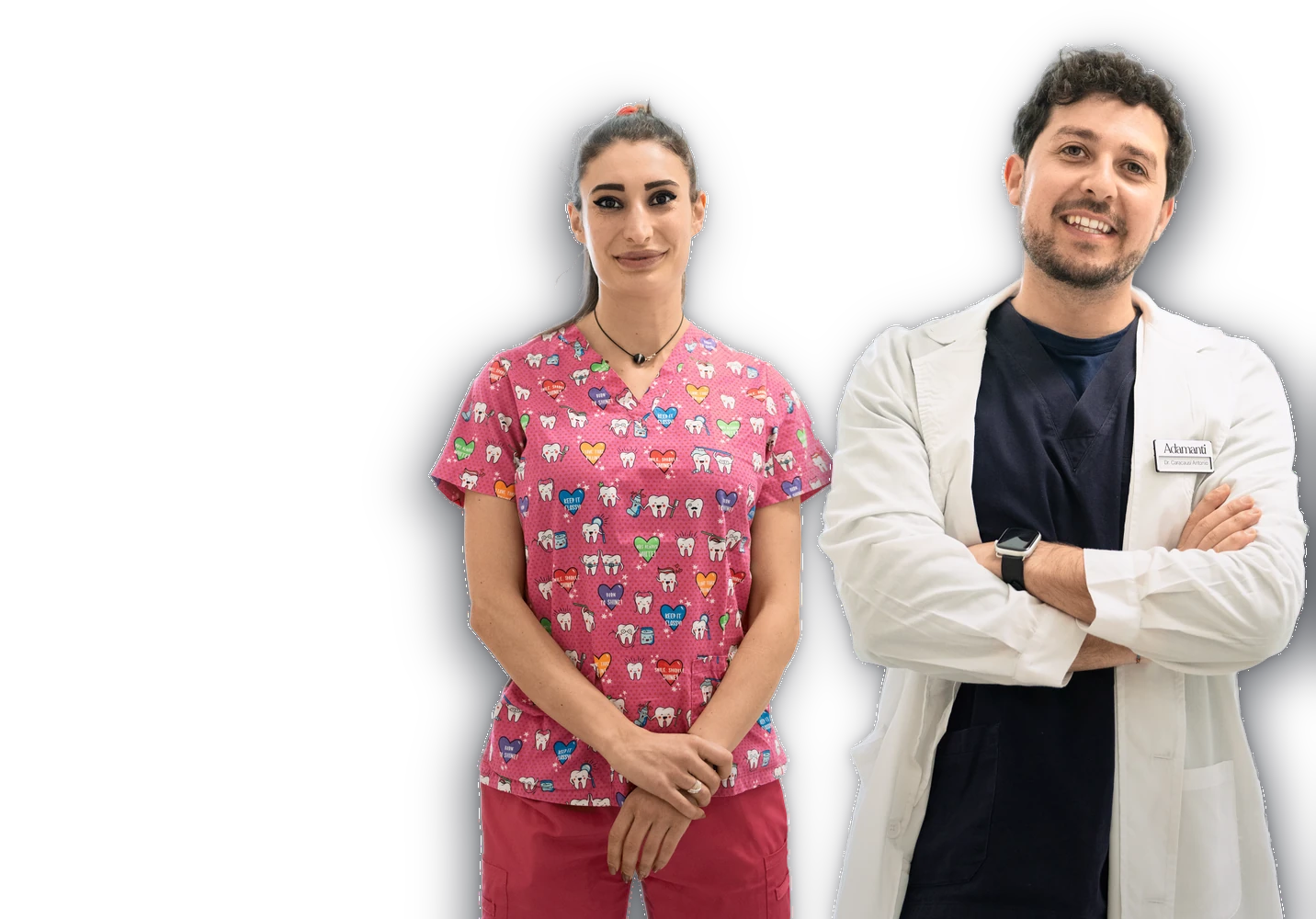 Dott. Antonio Caracausi e Dott.ssa Linda Da Mommio — Studi Dentistici Adamanti, Lucca