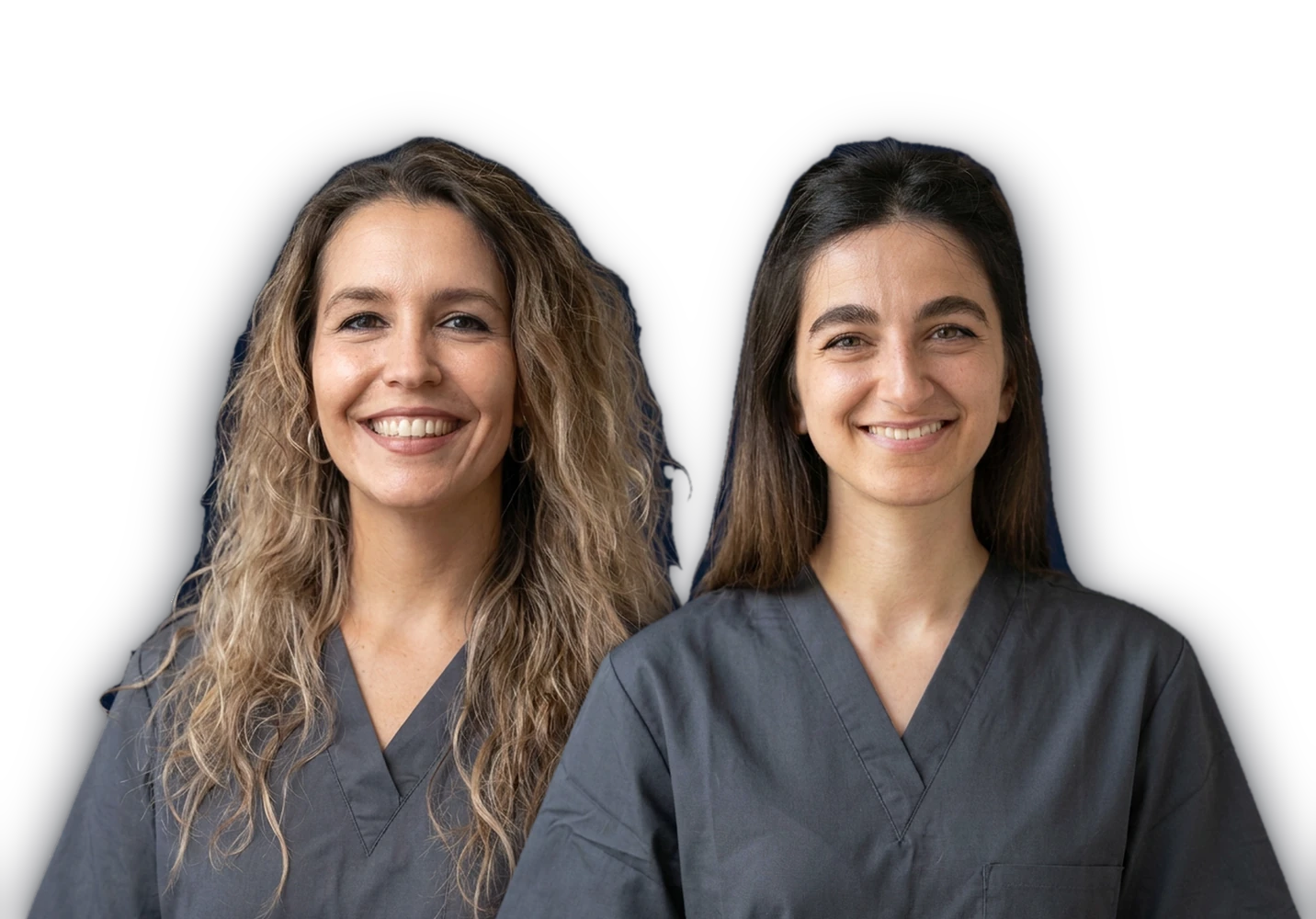Dott.ssa Giulia Sofia Profeti e un collega — Studi Dentistici Adamanti