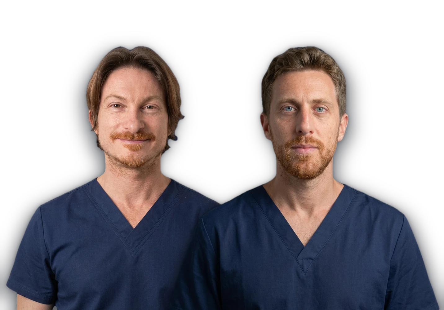 I medici dello studio e un collega — Studi Dentistici Adamanti