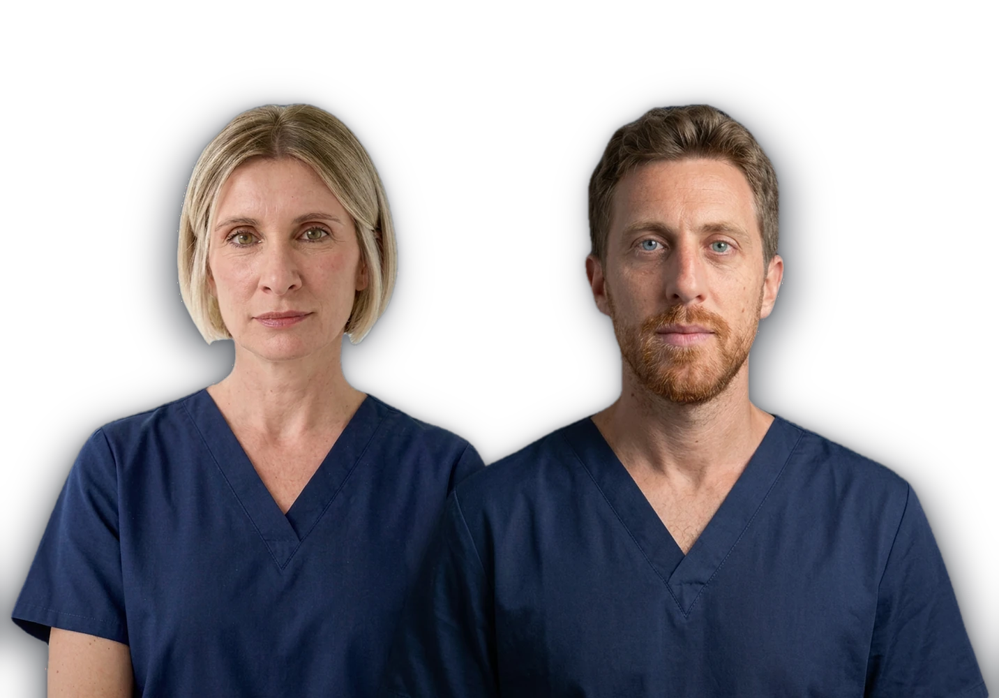 I medici dello studio e un collega — Studi Dentistici Adamanti