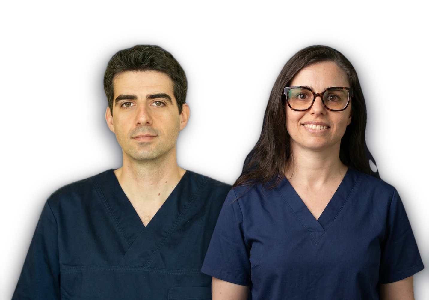Dott. Francesco Garrubba e un collega — Studi Dentistici Adamanti