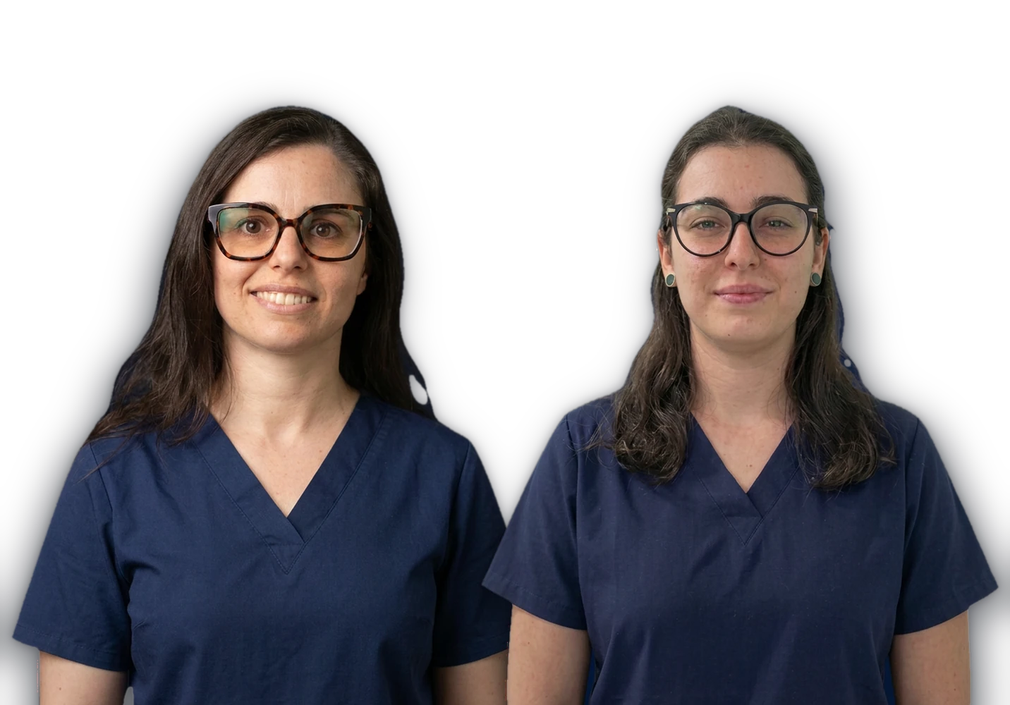 Dott.ssa Claudia Licursi e un collega — Studi Dentistici Adamanti