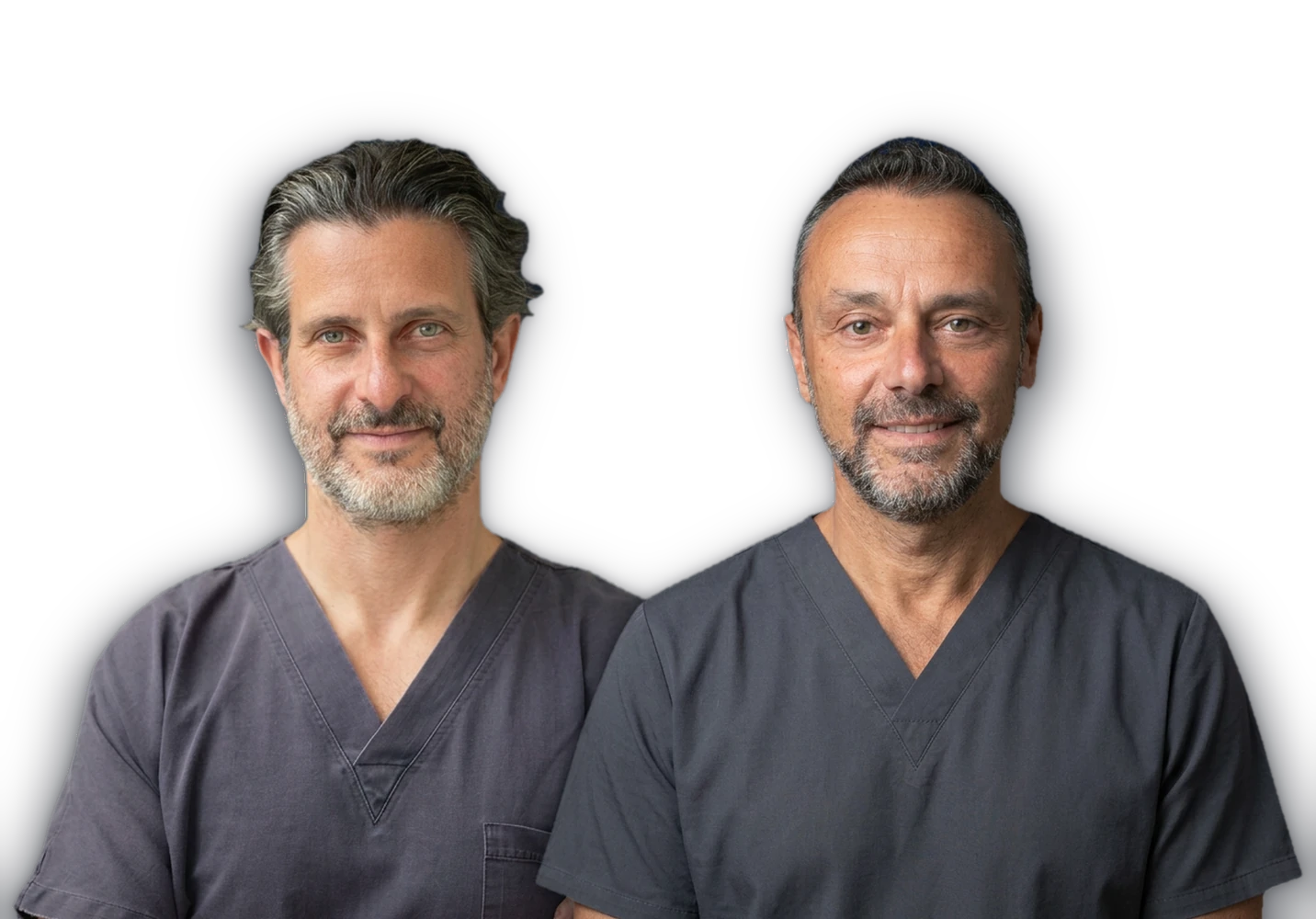 Dott. Giovanni Pinochi e un collega — Studi Dentistici Adamanti