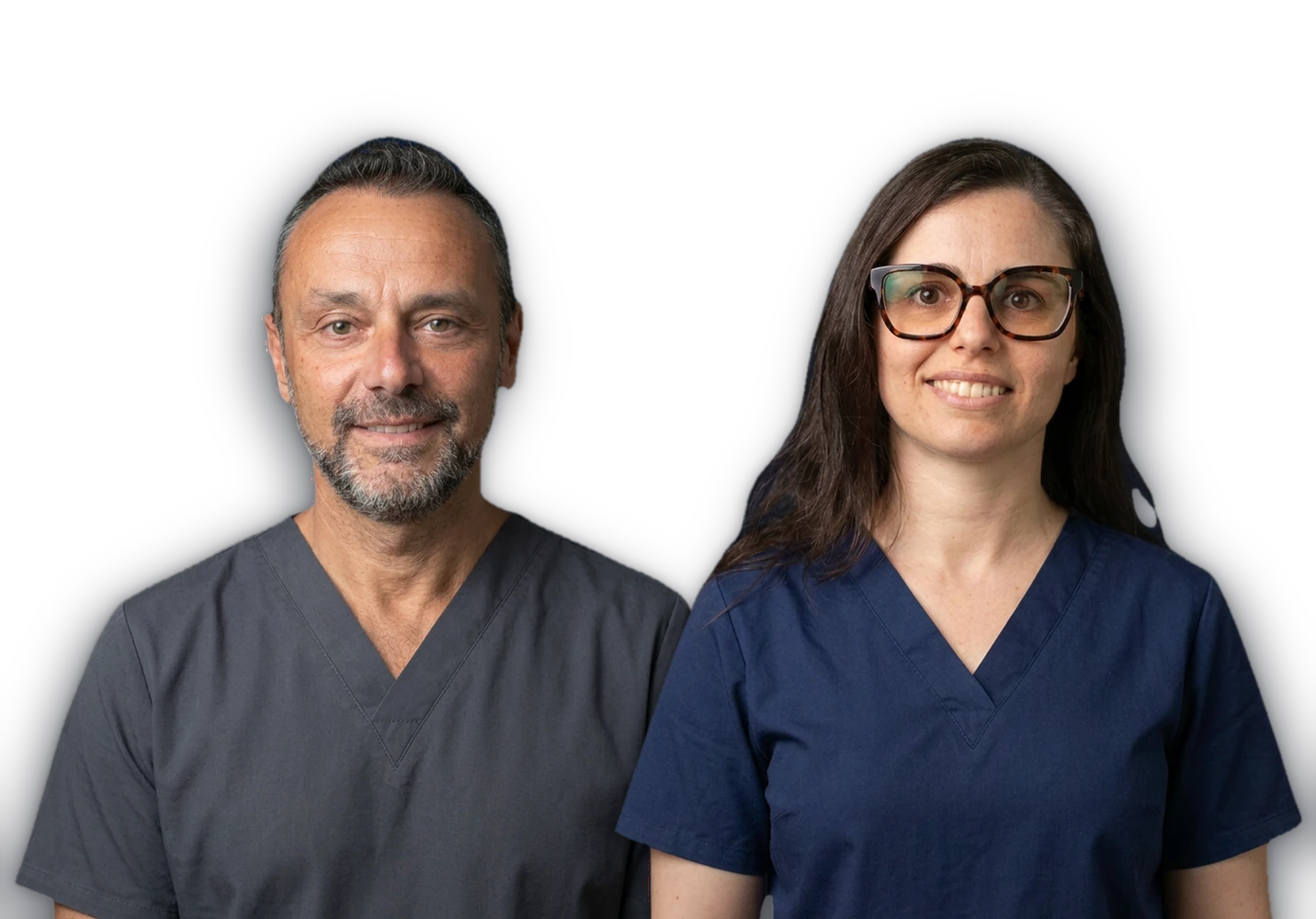 Dott. Luca La Scala e un collega — Studi Dentistici Adamanti