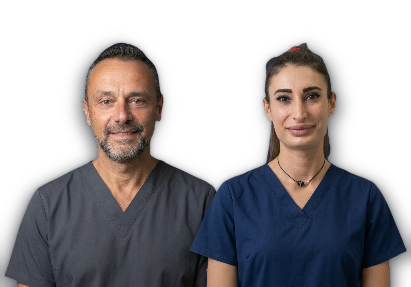 Dott. Luca La Scala e un collega — Studi Dentistici Adamanti