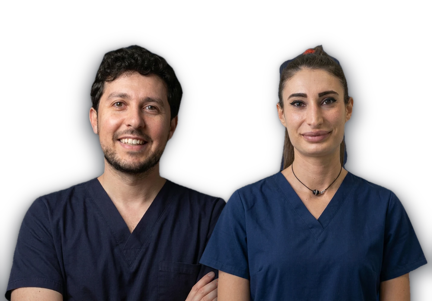 Dott. Antonio Caracausi e un collega — Studi Dentistici Adamanti