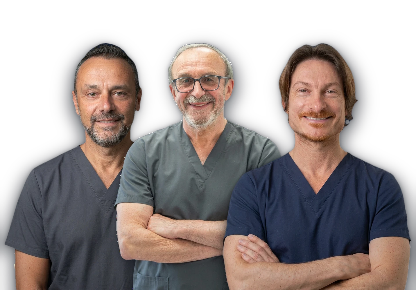 Dott. Luca La Scala, Dott. Pietro Palandri e Dott. Edoardo Palla — Studi Dentistici Adamanti