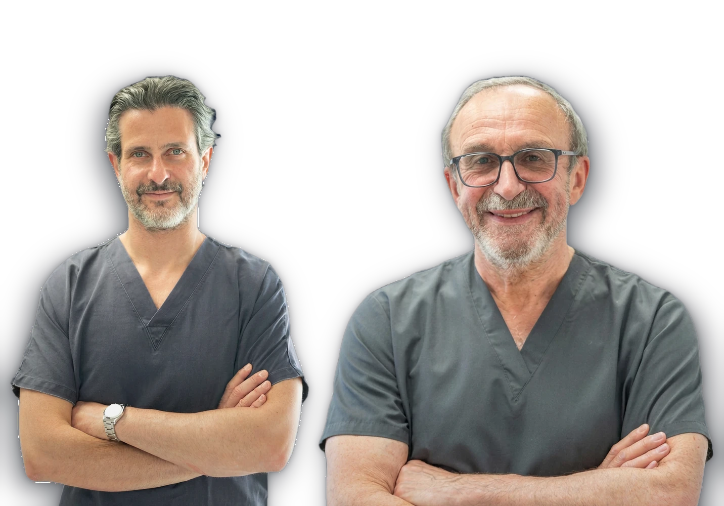Dott. Giovanni Pinochi e Dott. Pietro Palandri, medici degli studi Adamanti